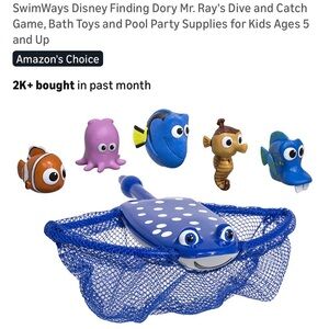 Disney’s Dive & Catch Pool Game & Dinosaur Dive Toys